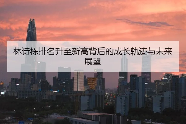 林诗栋排名升至新高背后的成长轨迹与未来展望